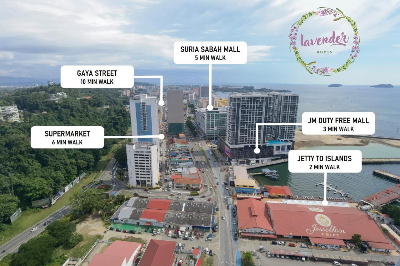 Lavender Homes @ Jesselton Quay Кота Кинабалу Екстериор снимка
